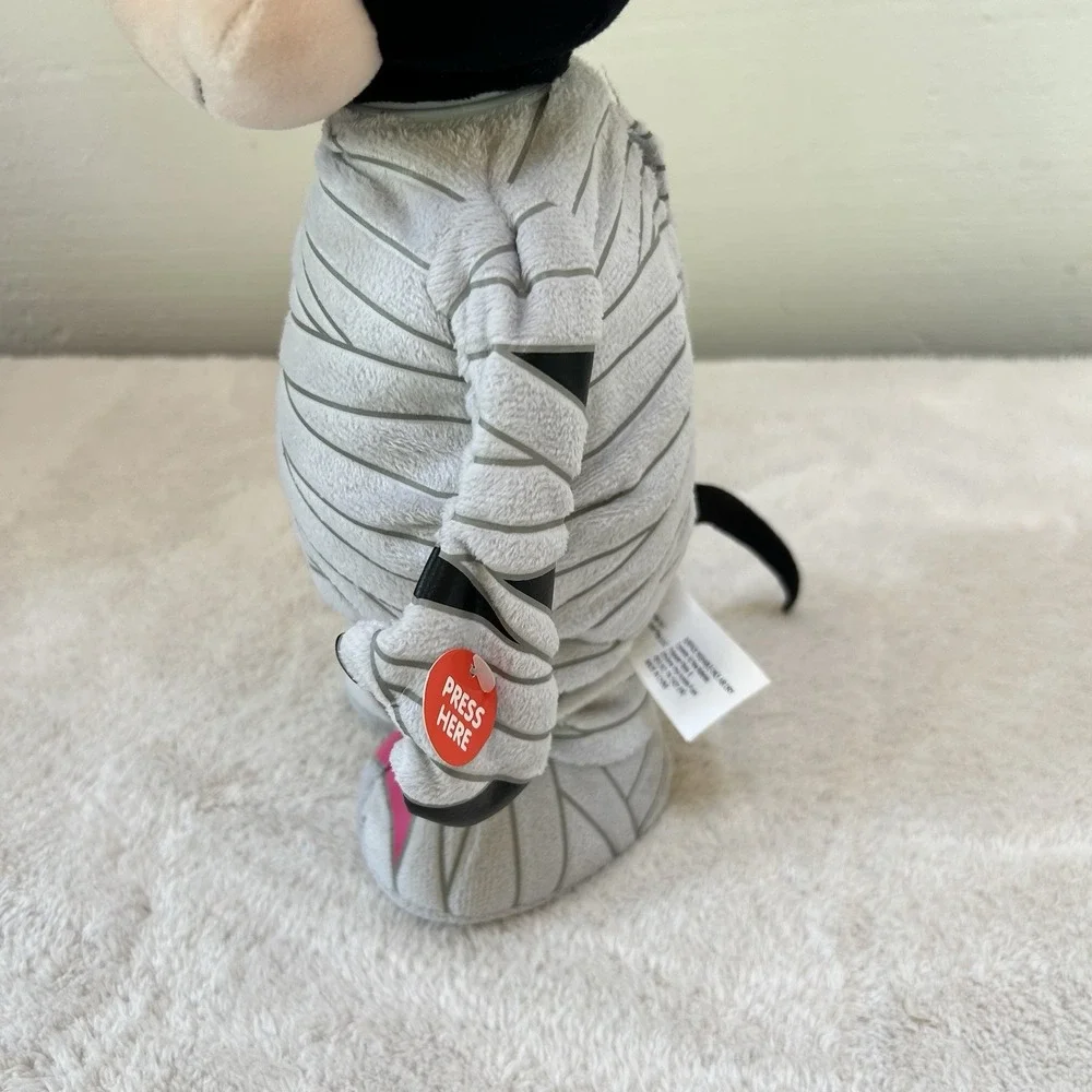 Disney Minnie Mouse Halloween Spooky Mummy Dancer Tested! Works!